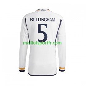 Maillot de Foot Real Madrid Jude Bellingham 5 Domicile 2023/24 ML